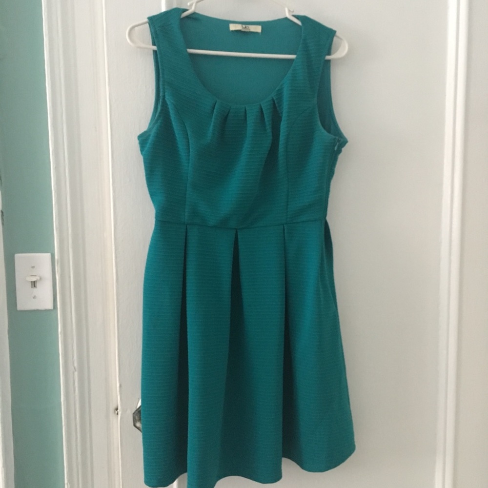 Teal Cocktail Dress